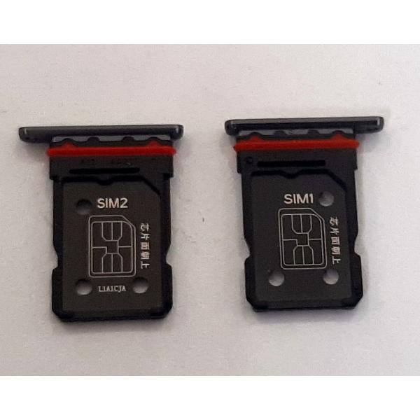 Soporte o bandeja sim gris para Oppo Find X5 Pro CPH2305 calidad premium