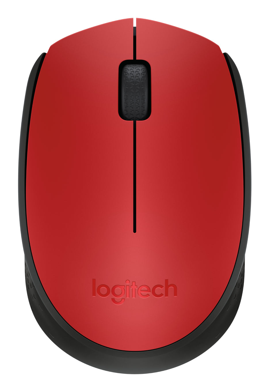 Ratón Inalámbrico Logitech M171/ Hasta 1000 DPI/ Rojo