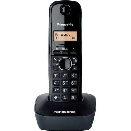 Teléfono Inalámbrico Panasonic KX-TG1611/ Negro - PixelPlaza