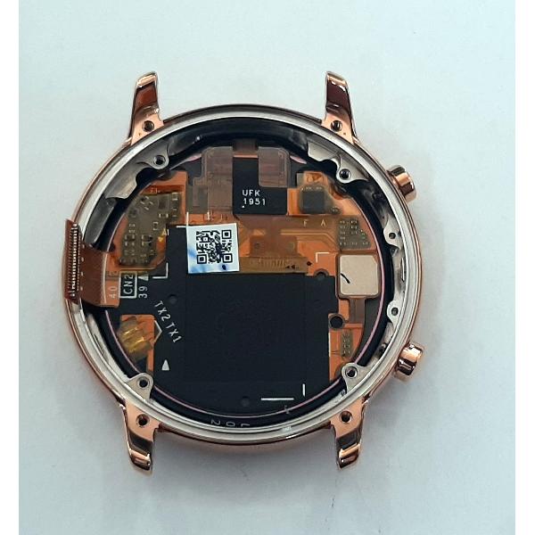 Pantalla lcd para Huawei Honor Magic Watch 2 42mm HEB-B19 mas tactil negro mas marco dorado calidad premium