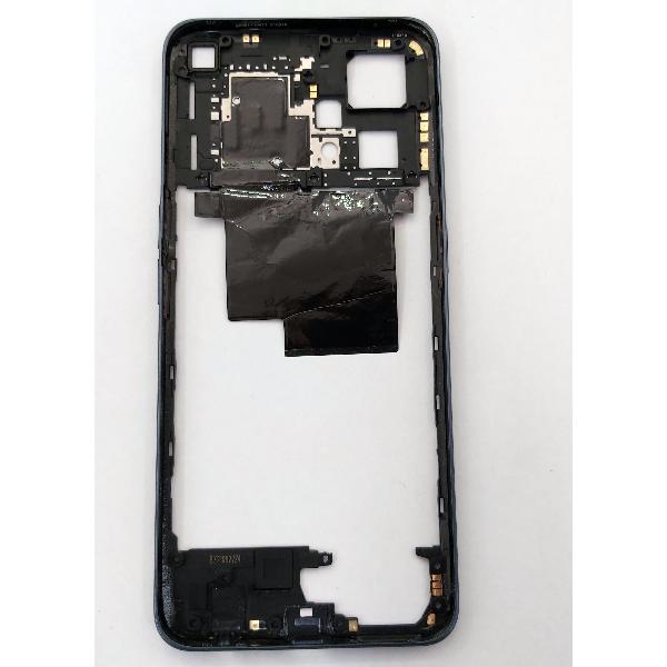 Carcasa central o marco negro para Realme 9 Pro Plus 5G RMX3392 calidad premium