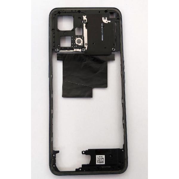 Carcasa central o marco negro para Realme 9 Pro Plus 5G RMX3392 calidad premium