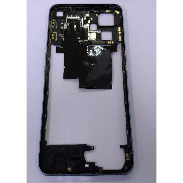 Carcasa central o marco azul para Realme 9 Pro Plus 5G RMX3392 calidad premium