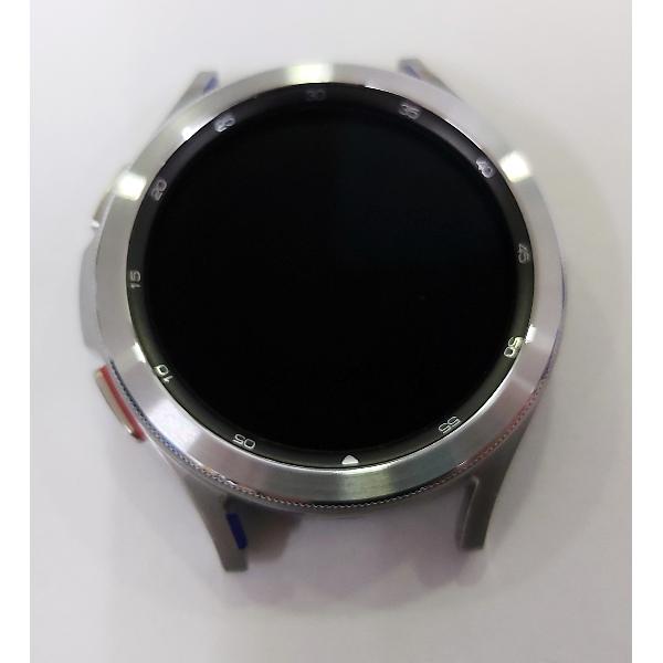 Pantalla lcd para Samsung Watch 4 Classic 46mm R890 R895 mas tactil negro mas marco plata calidad premium