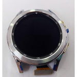 Pantalla lcd para Samsung Watch 4 Classic 42mm R880 R885 mas tactil negro mas marco plata calidad premium