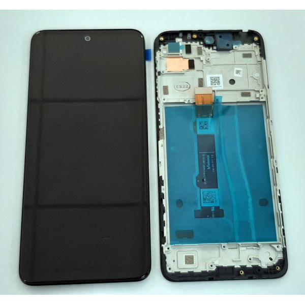 Pantalla lcd para Motorola Moto G42 5D68C21049 mas tactil negro mas marco negro Service Pack
