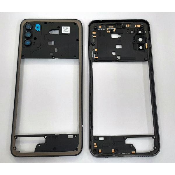 Carcasa trasera o marco negro para Motorola Moto G50 XT2137 calidad premium