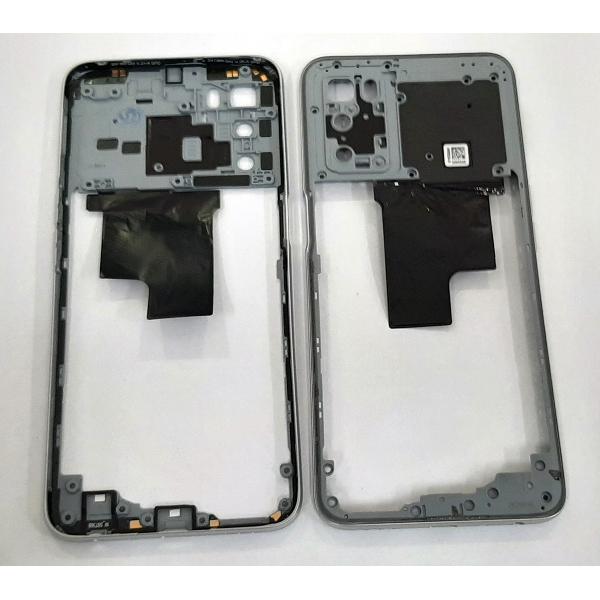 Carcasa trasera o marco plata para Oppo A16 CPH2269 A16S CPH2271 calidad premium