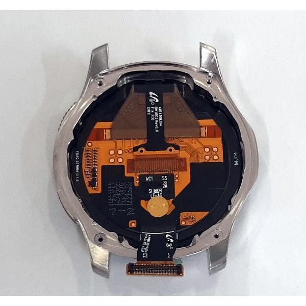 Pantalla lcd para Samsung Galaxy Watch R800 R805 mas marco plata calidad premium