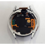 Pantalla lcd para Samsung Galaxy Watch 4 44mm R870 R875 mas tactil negro mas marco plata calidad premium