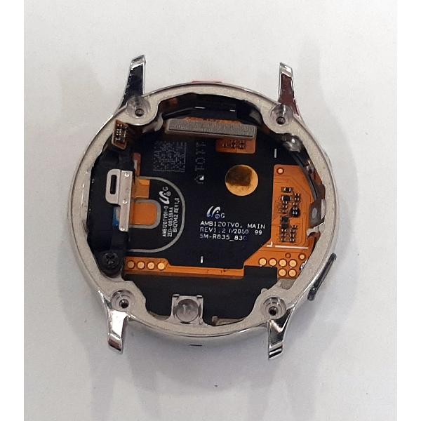 Pantalla lcd para Samsung Watch Active 2 R830 R835 mas tactil negro mas marco plata calidad premium