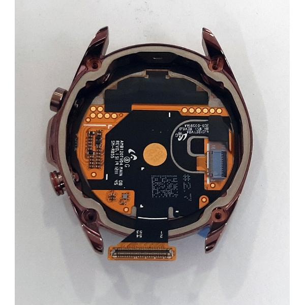 Pantalla lcd para Samsung Galaxy Watch 3 41mm R850 R855 mas tactil negro mas marco rosa calidad premium