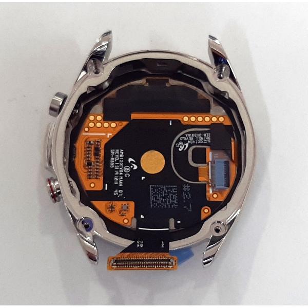 Pantalla lcd para Samsung Galaxy Watch 3 41mm R850 R855 mas tactil negro mas marco plata calidad premium