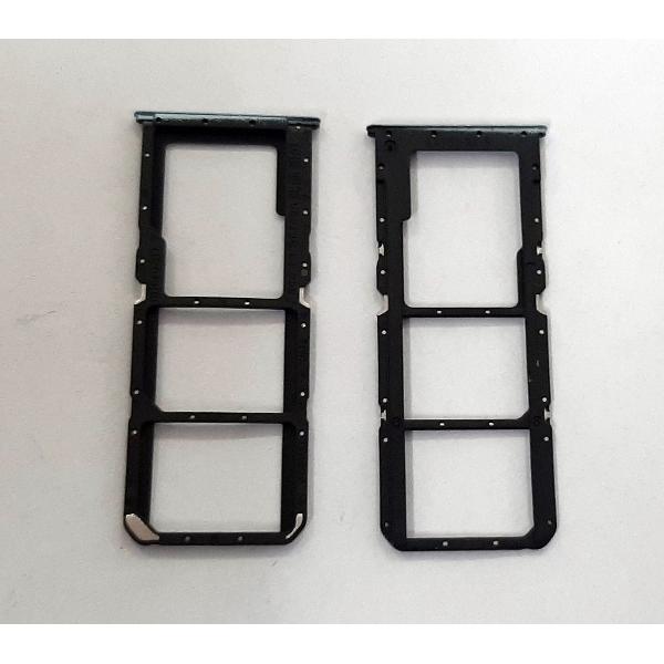 Soporte o bandeja dual sim purpura para Realme 8i RMX3151 calidad premium