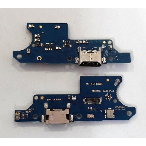 Flex puerto carga para Motorola Moto E7i Power calidad premium