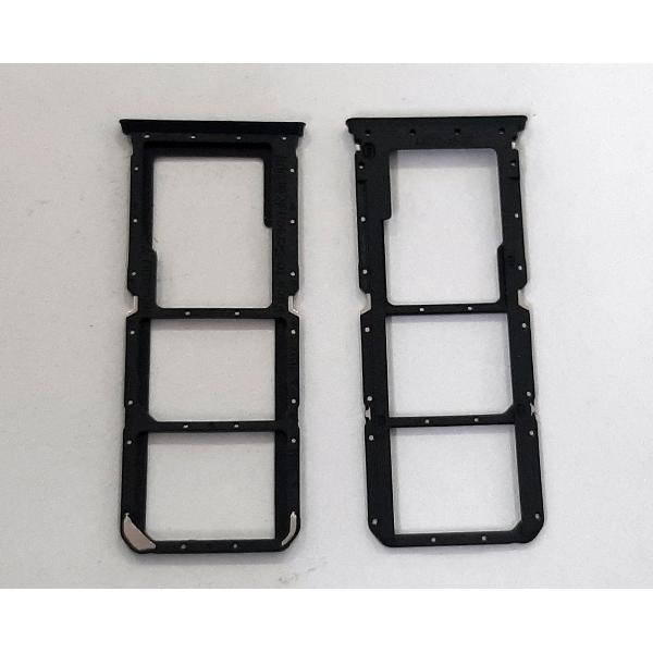 Soporte o bandeja dual sim negra para Oppo A54S CPH2273 calidad premium