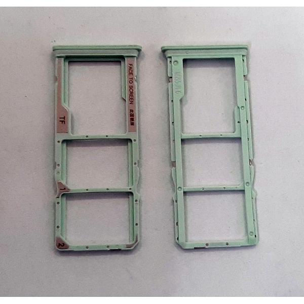 Soporte o bandeja dual sim verde para Xiaomi Redmi A1 calidad premium