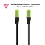Cable de Red RJ45 UTP Nanocable 10.20.1403-BK Cat.6/ 3m/ Negro