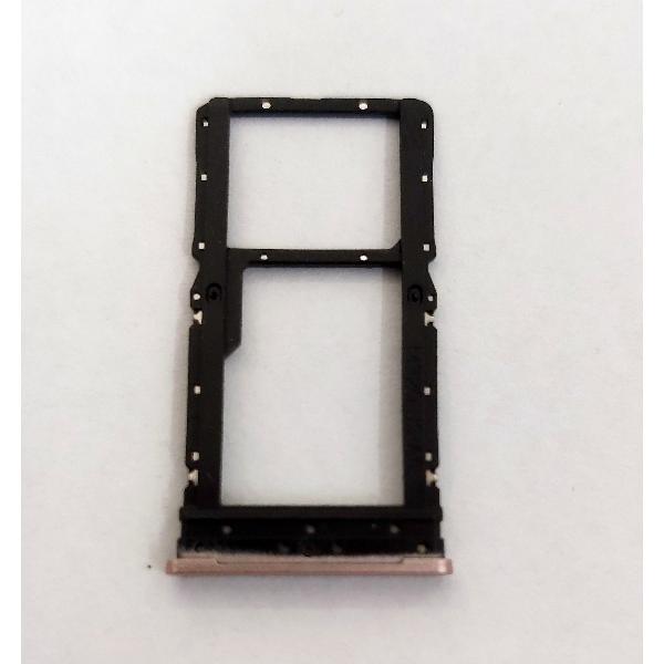 Soporte o bandeja single sim dorada para Motorola Moto G41 5G calidad premium