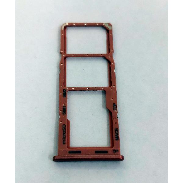 Soporte o bandeja dual sim rosa para Samsung Galaxy M13 SM-M135 calidad premium