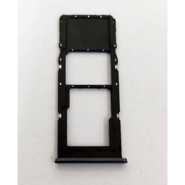 Soporte o bandeja single sim negro para Samsung Galaxy M23 5G SM-M236 calidad premium