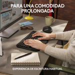 Teclado Logitech ergo series wave keys for business negro