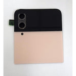 Tapa trasera o tapa bateria rosa mas display lcd para Samsung Galaxy Z Flip 4 SM-F721 GH97-27947C Service Pack