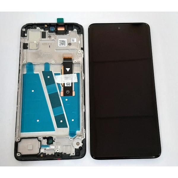 Pantalla lcd para Motorola Moto G72 XT2255-1 5D68C21701 mas tactil negro mas marco negro Service Pack