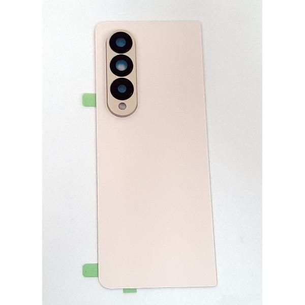 Tapa trasera o tapa bateria dorada para Samsung Galaxy Z Fold 4 F936 mas cubierta camara