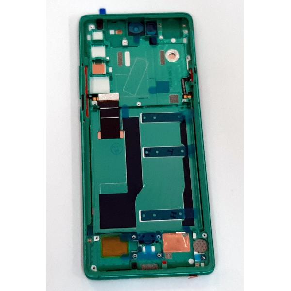 Pantalla lcd para TCL 20 Pro 5G mas tactil negro mas marco verde calidad premium remanufacturado