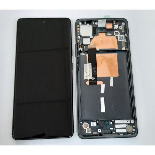 Pantalla lcd para Motorola Moto Edge 30 Fusion XT2243-1 5D68C21527 mas tactil negro mas marco negro Service Pack