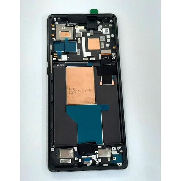 Pantalla lcd para Motorola Moto Edge 30 Ultra 5D68C21452 mas tactil negro mas marco negro Service Pack