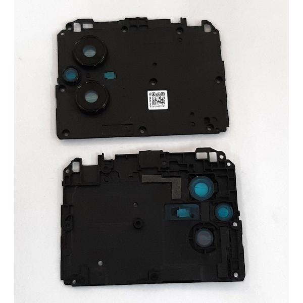 Carcasa sujecion mas cubierta camara negra para Xiaomi Poco M5 calidad premium