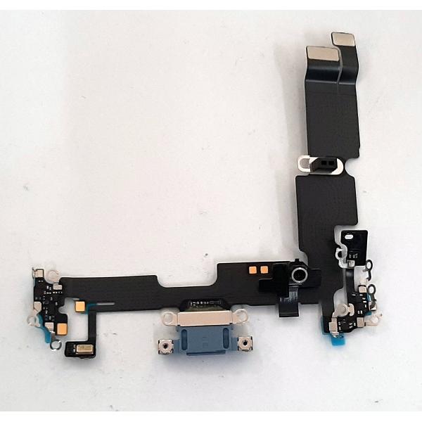 Flex puerto carga azul para IPhone 14 Plus calidad premium