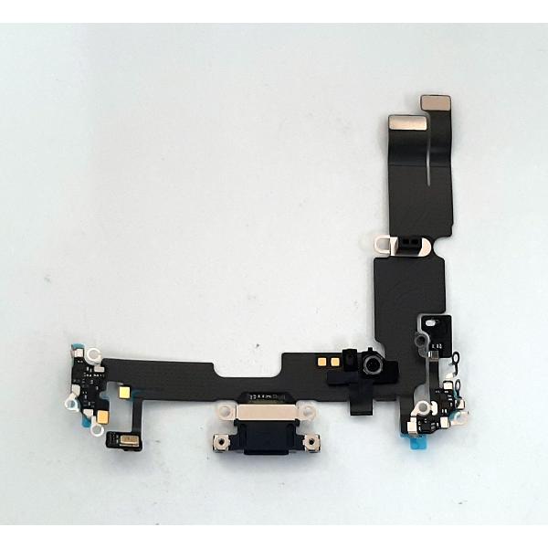 Flex puerto carga negro para IPhone 14 Plus calidad premium