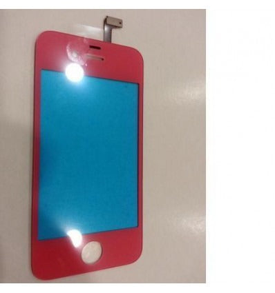 iPhone 4 4s cristal rosa + digitalizador
