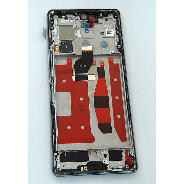 Pantalla lcd para Huawei Honor 70 FNE-AN00 mas tactil negro mas marco verde compatible