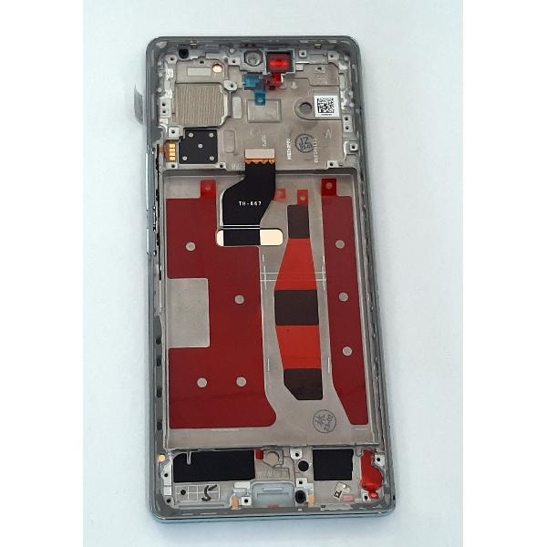 Pantalla lcd para Huawei Honor 70 FNE-AN00 mas tactil negro mas marco verde claro compatible