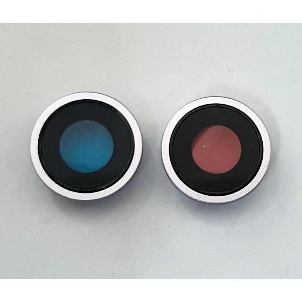 Set 2 cubierta camara purpura para IPhone 14 14 Plus calidad premium