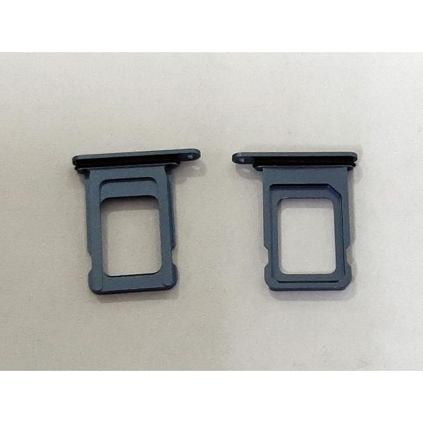 Soporte o bandeja single sim azul para IPhone 14 iPhone 14 Plus calidad premium