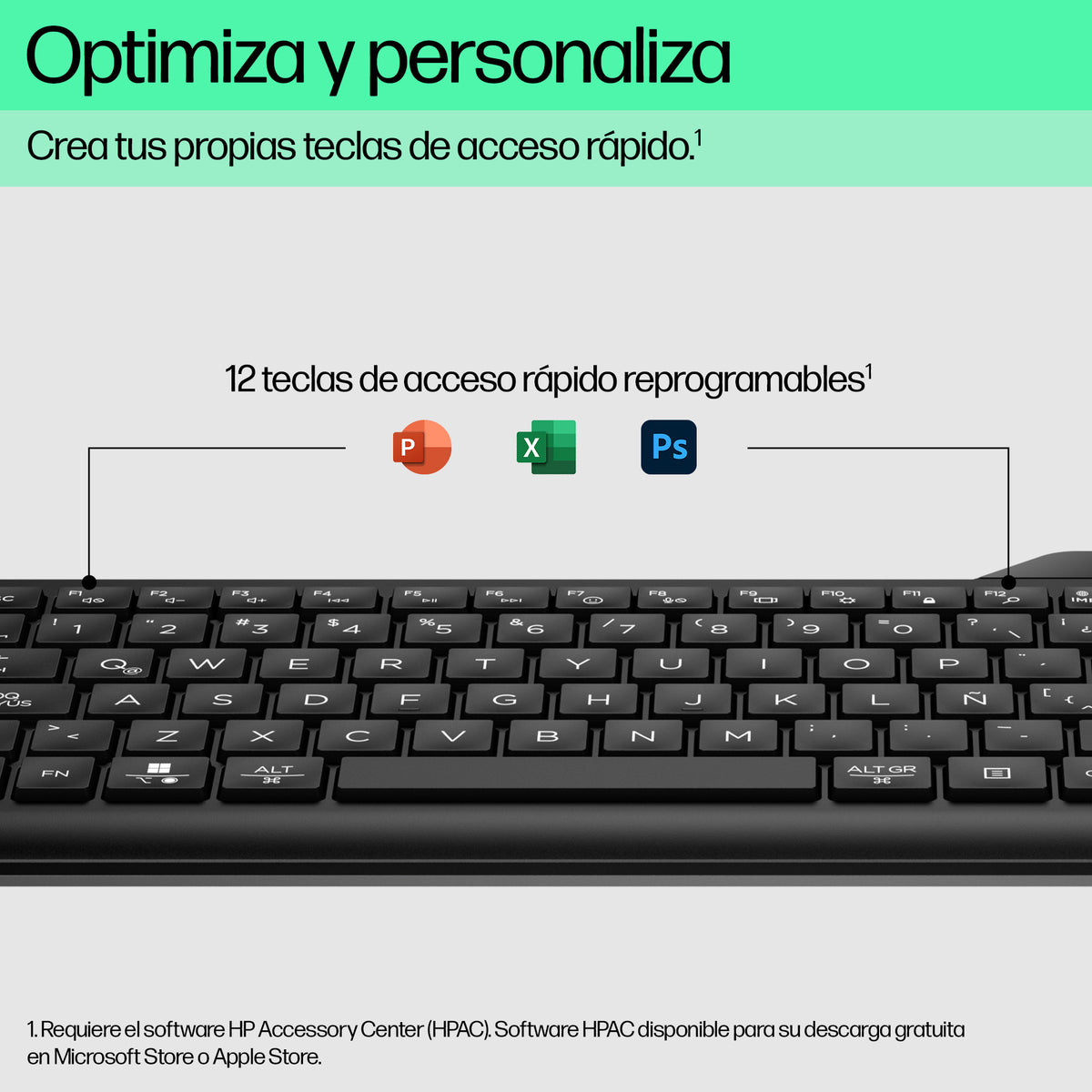 Teclado hp multidispositivo bluetooth 460