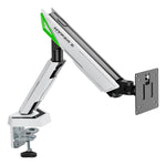 Soporte de Mesa Gaming con Contrapeso para Monitor Aisens DT49TSR-343/ Giratorio/ Inclinable/ hasta 16kg