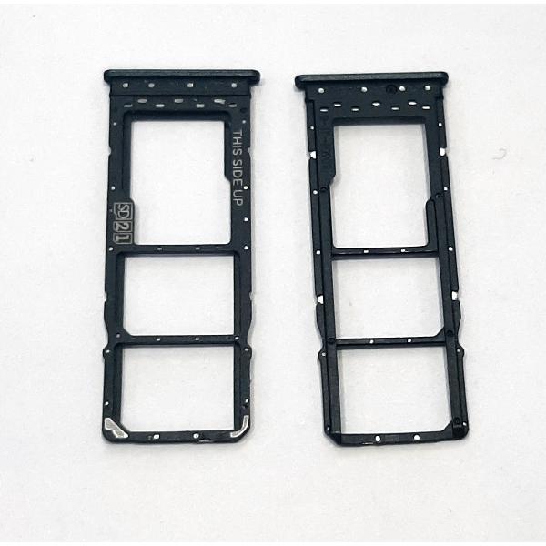 Soporte o bandeja dual sim negra para Motorola Moto E22 XT2239 calidad premium