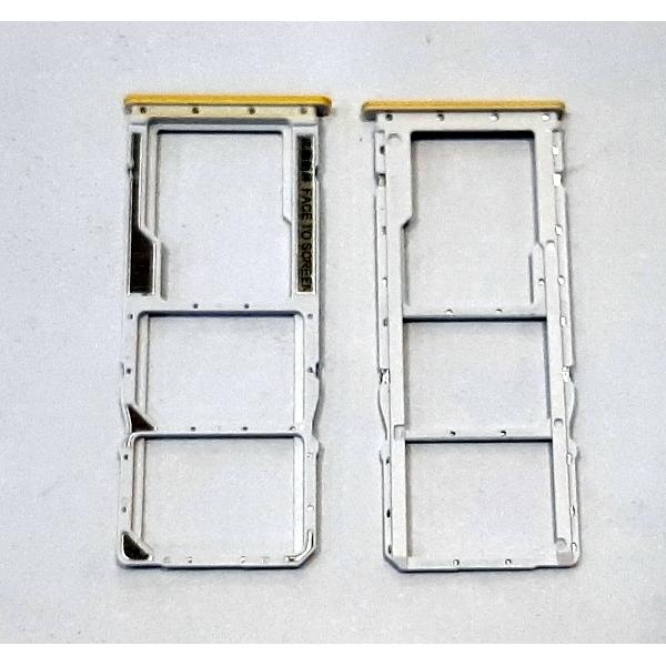 soporte o bandeja sim amarilla dual sim para Xiaomi POCO M4 5G calidad premium