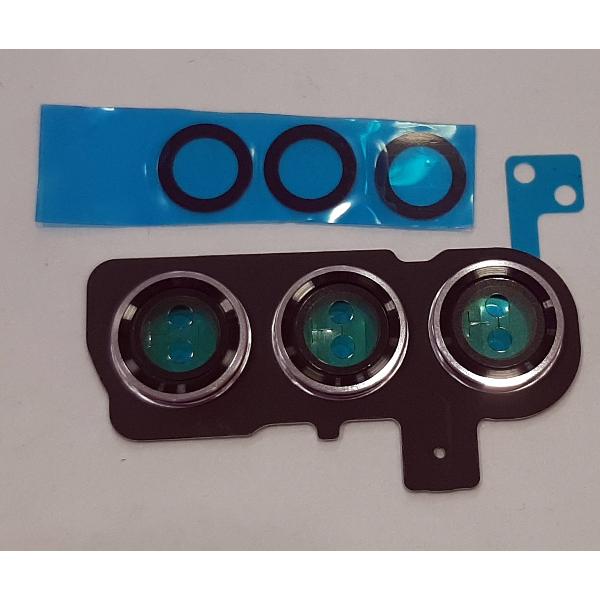 set 3 lente camara para Samsung Galaxy S23 SM-S911 mas cubierta camara morada calidad premium