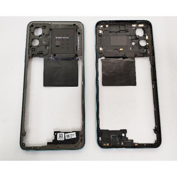 carcasa central o marco verde para Xiaomi Redmi Note 11S 5G calidad premium
