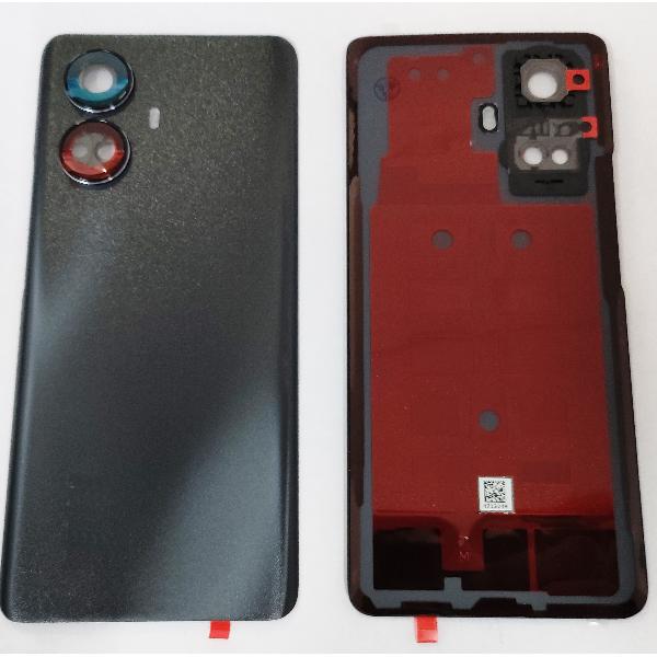 Tapa trasera o tapa bateria negra para Realme 10 Pro + RMX3686 RMX3687 mas cubierta camara