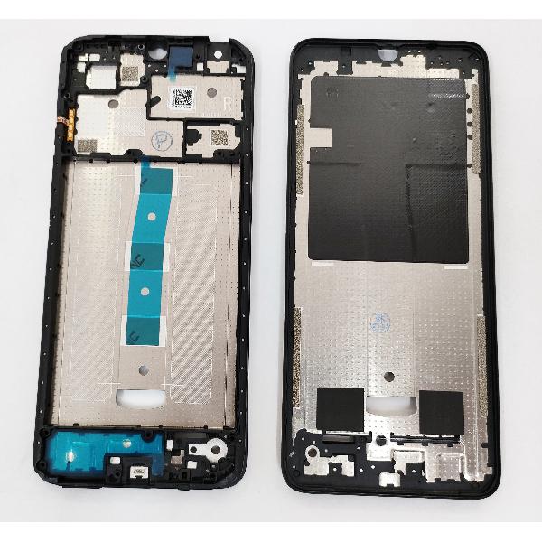 carcasa o marco frontal negro para Xiaomi redmi 12c calidad premium