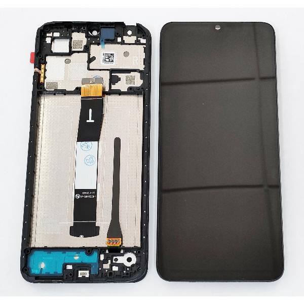 Pantalla LCD mas tactil negro para Xiaomi redmi 12c mas marco negro calidad premium