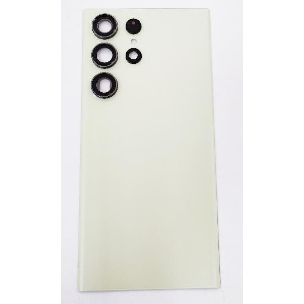 Tapa trasera o tapa bateria verde para Samsung Galaxy S23 Ultra SM-S918 mas cubierta camara